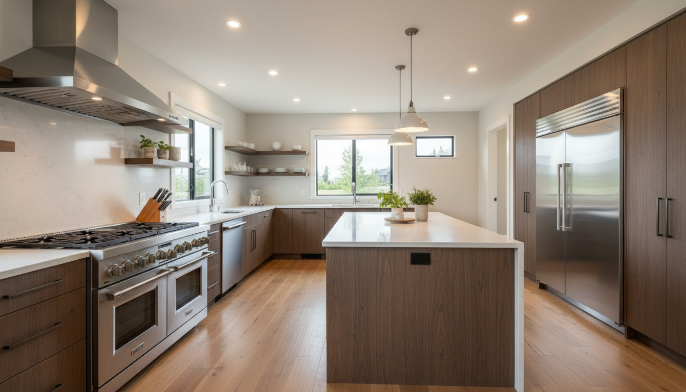 Modern Family Home with Mountain Views